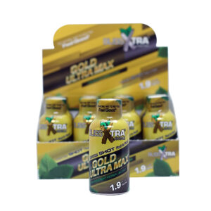 Blissxtra 2oz shot GOLD ULTRA MAX 12 pack